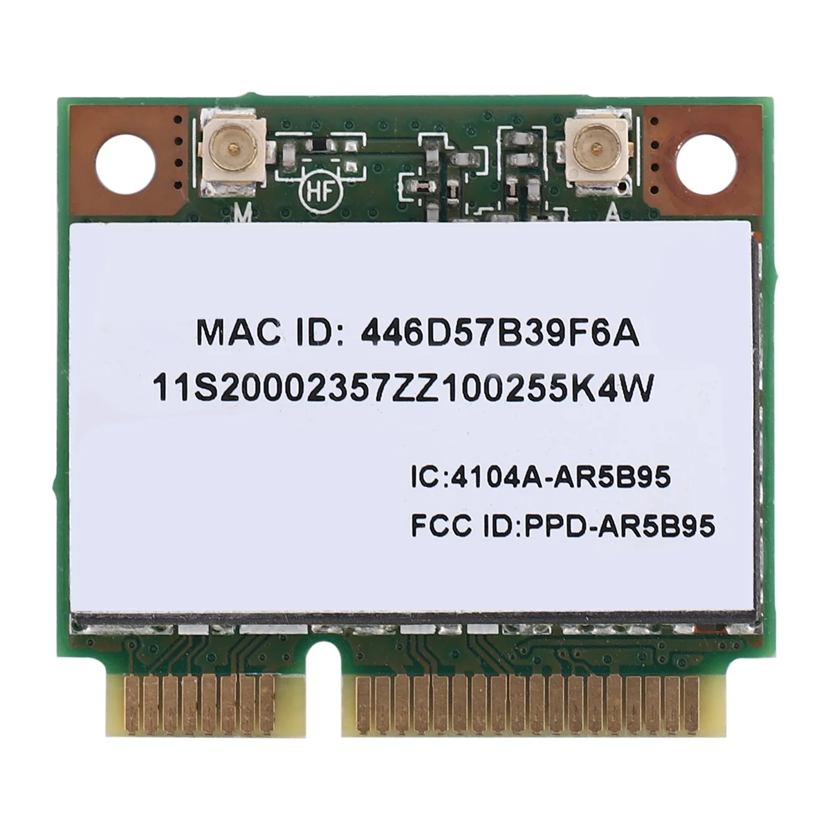 LXLT Atheros AR5B95 AR9285 Scheda di rete wireless 2.4G 150Mbps PCI-E Scheda di rete integrata a mezza altezza per X230 G460