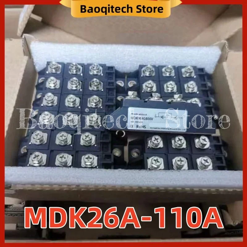 

MDK 26A 40A 55A 70A 90A 110A Anti-reverse Diode 1600V Photovoltaic Diode Bridge Module Current Protection