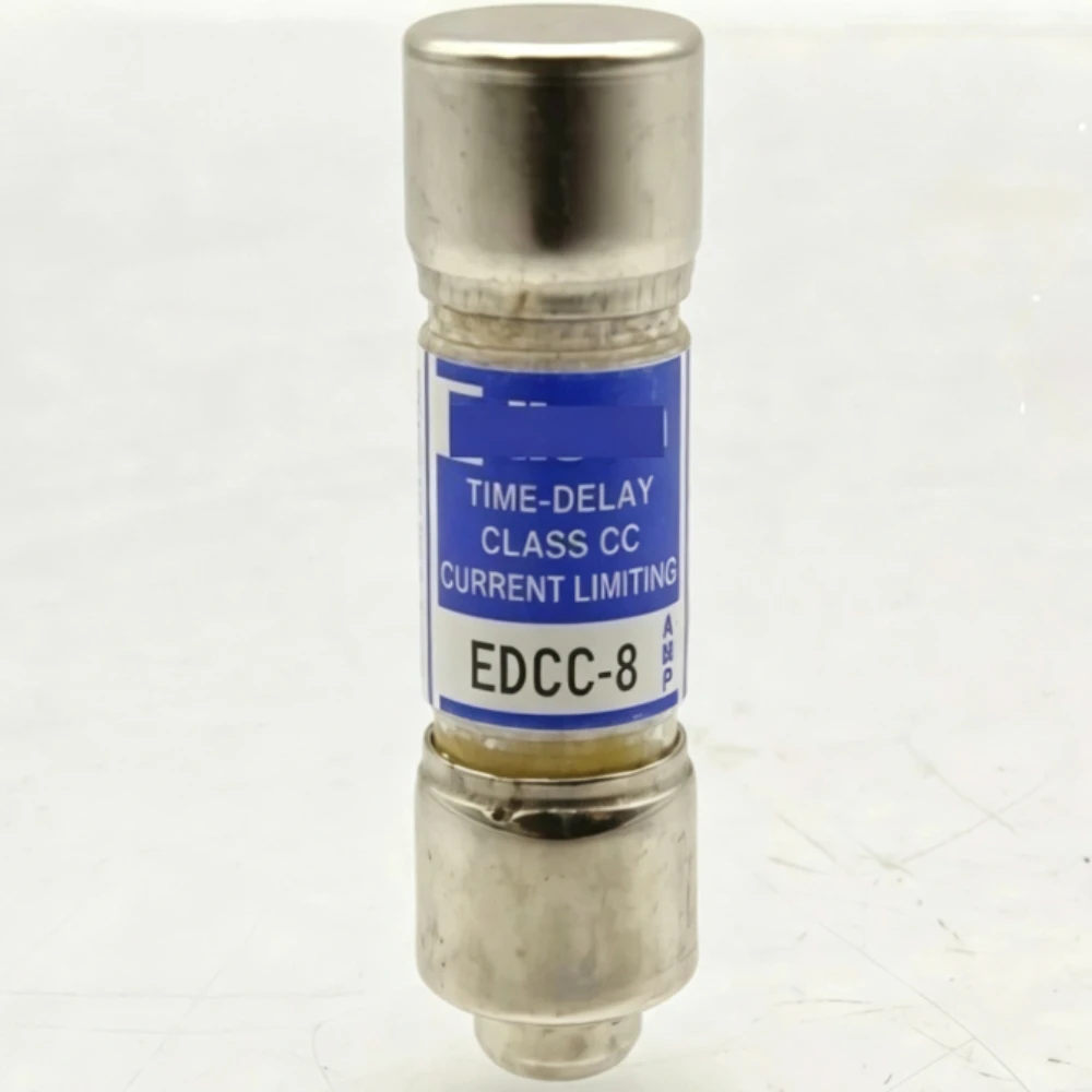 5PCS OEM EDCC‑8 Time‑Delay Fuse 8A 600VAC Class CC Current‑Limiting Fuse