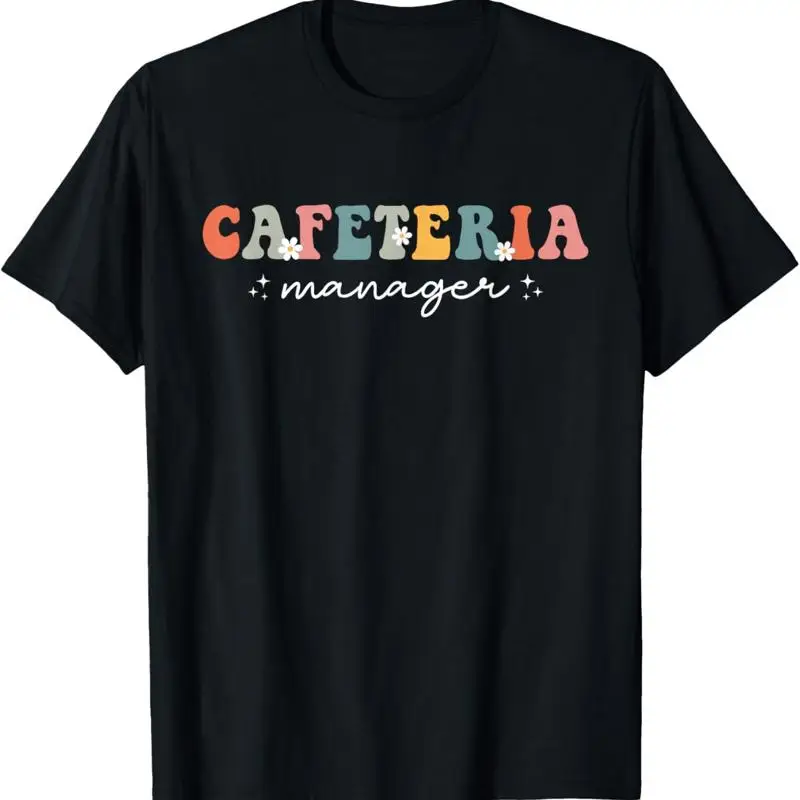 School Support Team Matching Cafeteria Manager Squad Retro T-Shirt