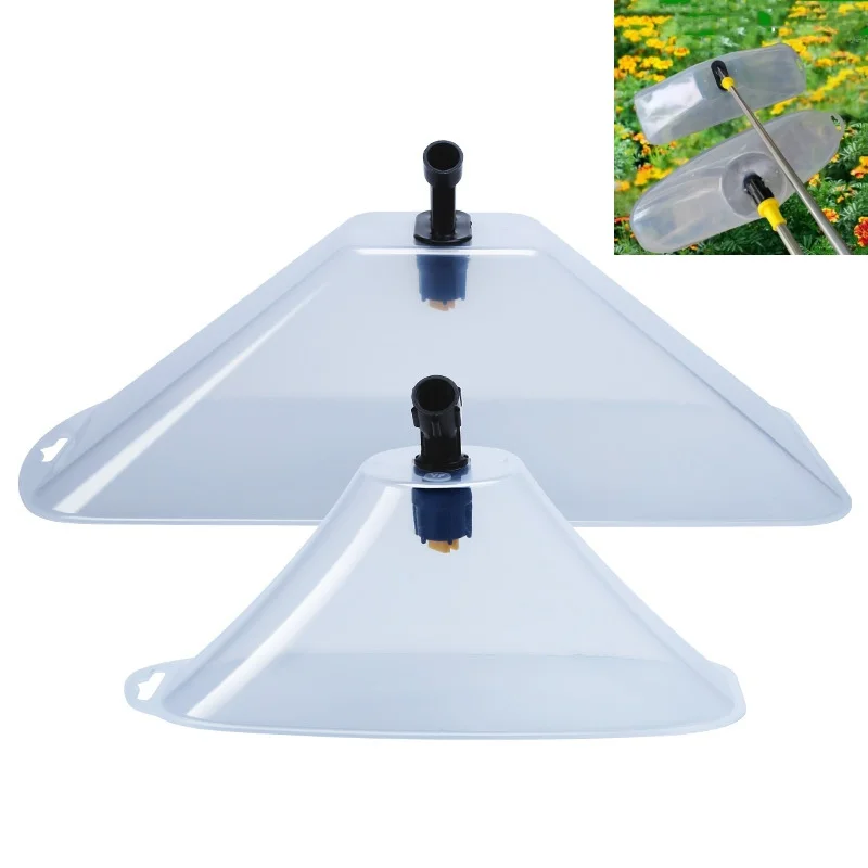 

Garden Windproof Sprayer Power Sprinkler Cover Transparent Fan-type Atomizing Nozzle for Agricultural Irrigation Supplies