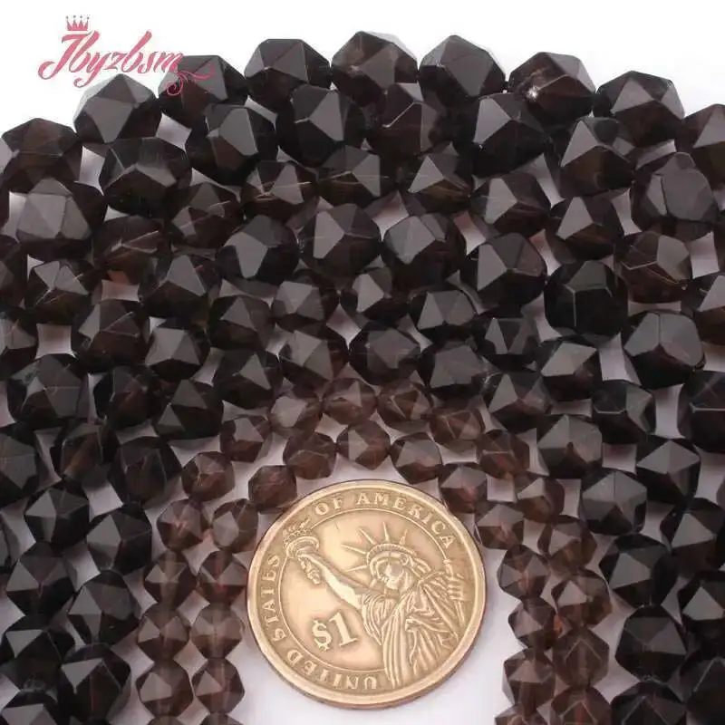 

Дымчатый Кварц Кристалл 6/8/10 мм Круглая Звезда Граненый Натуральный Камень Бусина 15 дюймов для DIY Ремесло Шарм Браслет Ожерелье Изготовление Ювелирных Изделий