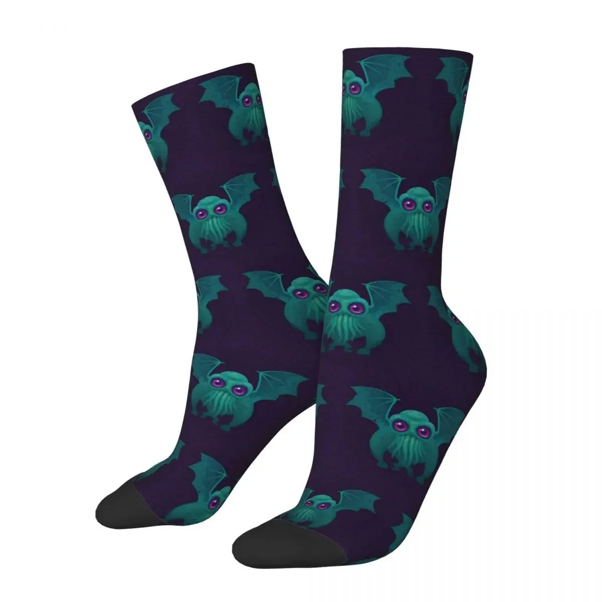 Cthulhu Socks Harajuku Super Soft Stockings All Season Long Socks Accessories for Unisex Gifts