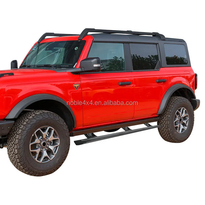 

High Quality Aluminum Car Accessories Sport SUV Electric Steps Off-Road Water Proof Power Running Boards for Ford Bronco 2022