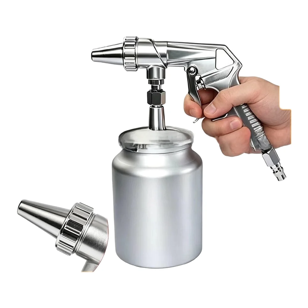 Air-powered Suction Sandblasting Tool High Pressure Rust Removal Tool For Metal For Auto Repair And Metal Restoration Work