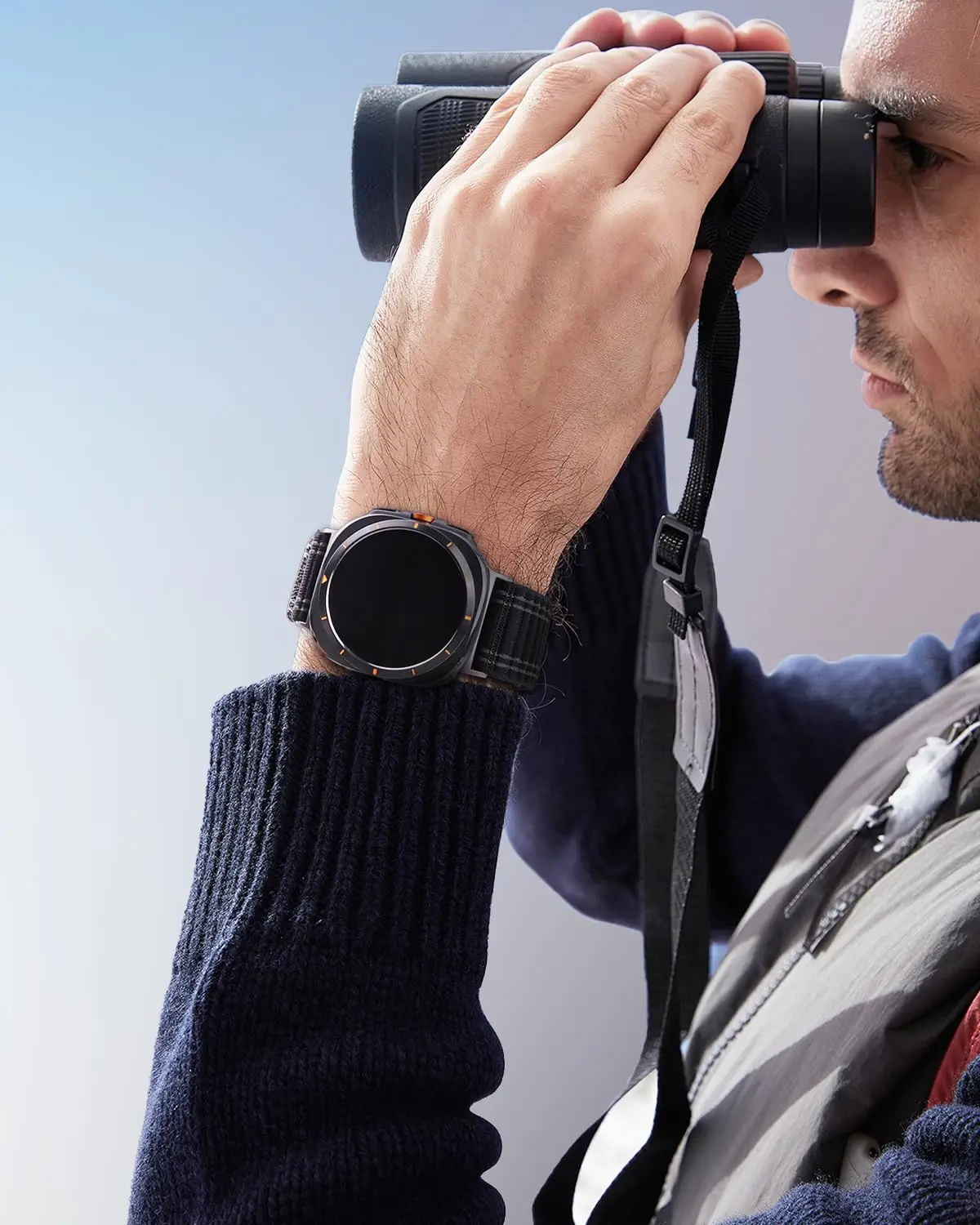 Anello in nylon per Samsung Galaxy Watch Ultra Strap 47mm Accessori Sport Cintura traspirante Bracciale Galaxy Watch 7 Ultra Band 47 mm