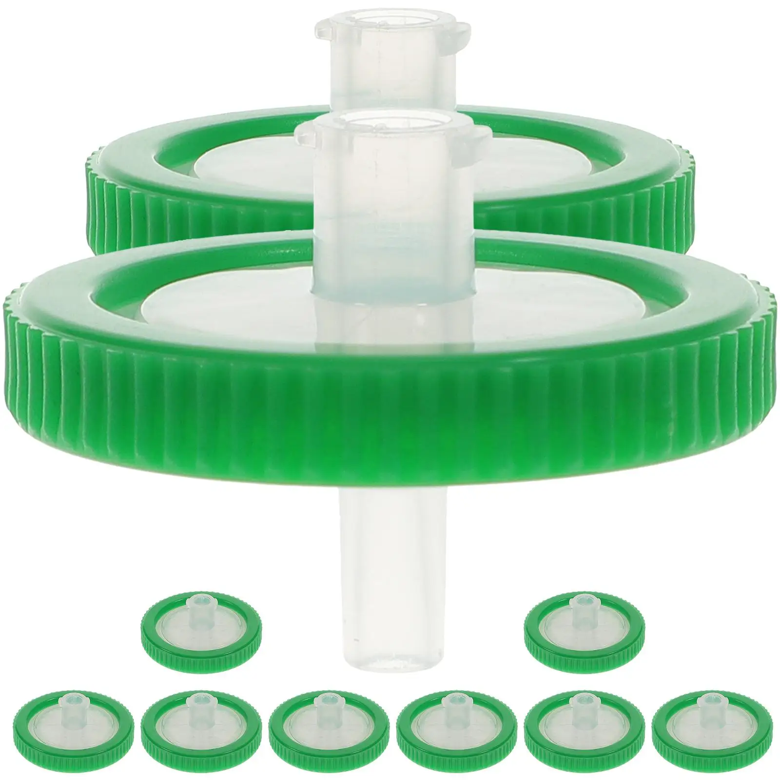 

10pcs Syringe Filter 0.45um Hydrophilic Lab Filtration Membrane Plastic Disposable Fine Workmanship High Capacity