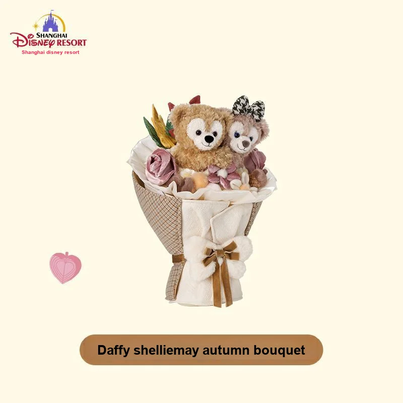 Disney x DISNEYLAND 2025, Duffy ShellieMay, Autumn Bouquet Shanghai Disney Doll Products 400060481304