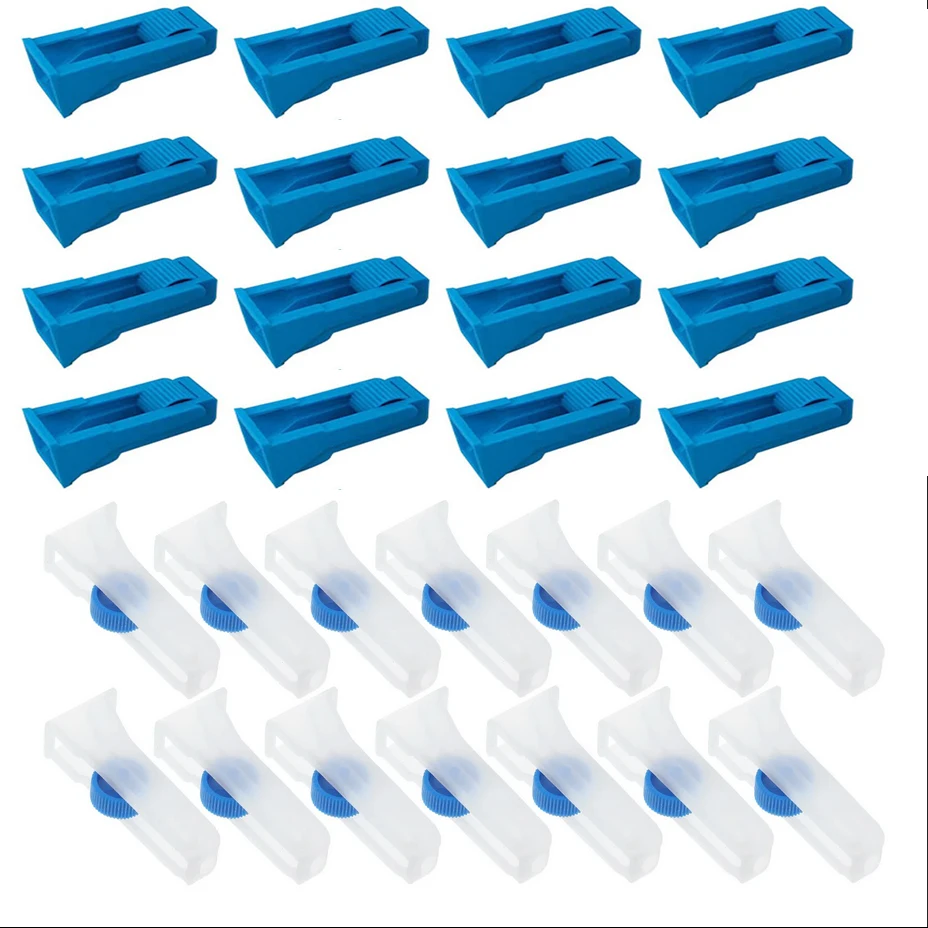 

20pcs Medical Tube Hose Regulator Control Valve Fittings Precision Adjuster Limiter Accessories for Laboratory Devices