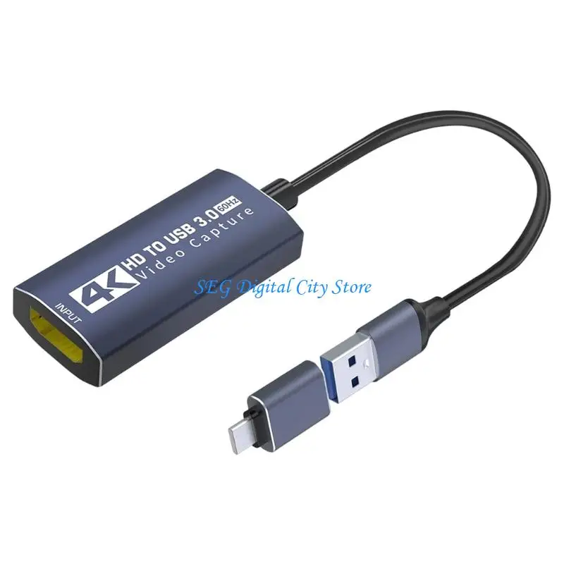 u75b-liga-aluminio-usb30-placa-captura-video-4k60hz-hdtv-para-type-c-conversao-streaming-real-para-dslr-e