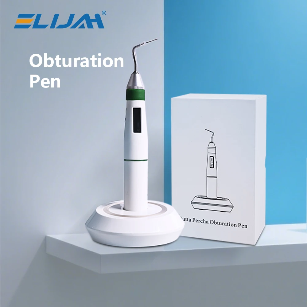 

ELIJAH Dental Root Canal Obturation Pen Dentistry Hot Melt Endodontic Heated Dentist Fast-Fill System Gutta Percha Device