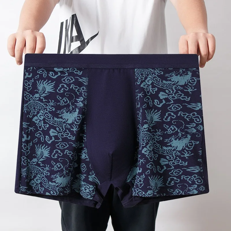 Katoen Mannen Ondergoed Grote Maat 10XL 9XL Hoge Taille Losse Ademende Boxers Rode Mannelijke Onderbroek Plus 150KG Boxershorts slipje