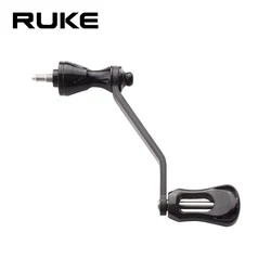 Ruke 1pc Fishing Reel Single Handle With Carbon Knob And Rocker For Shi/D Type Fishing  Spinning Reel DIY Accessory Light Weight