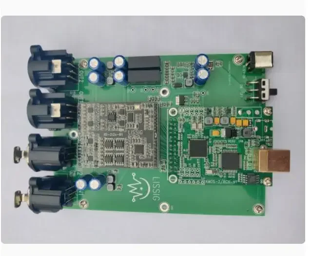 （Popular Items Today）USB ASIO Sound Card XMOS 2-channel Recording Playback Indicator Measurement ES9018 ES9822 view 2