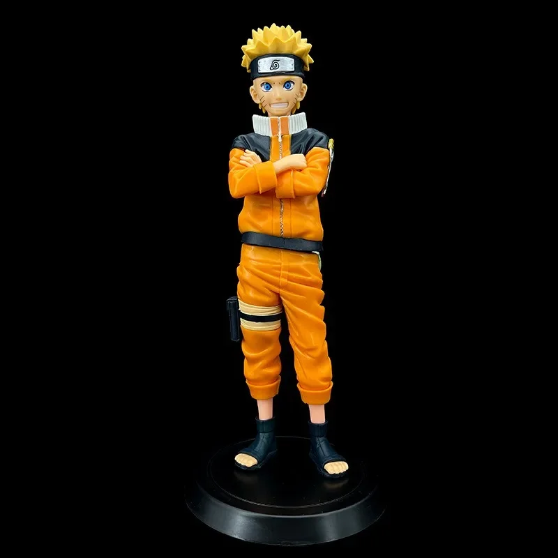 Bandai NARUTO Anime Figure Uzumaki Naruto Statue Collection Action Figures decorazione Desktop giocattoli di compleanno modello regali ciondolo