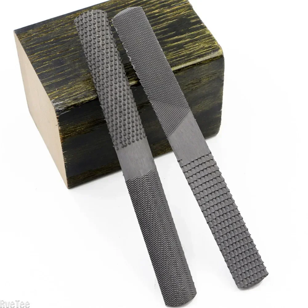 Carbon Steel Rasp File Carpentry Woodworking Carving Hand Mill Tool  4 in 1  Woodworking Tools Wood Carving Metal File