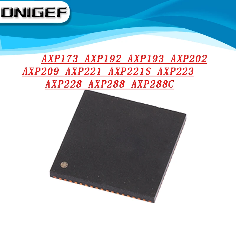 Dnigef (1 Stuk) 100% Nieuwe APX173 AXP192 AXP193 AXP202 AXP209 AXP221 AXP221S AXP223 AXP228 AXP288 AXP288C Qfn Chipset