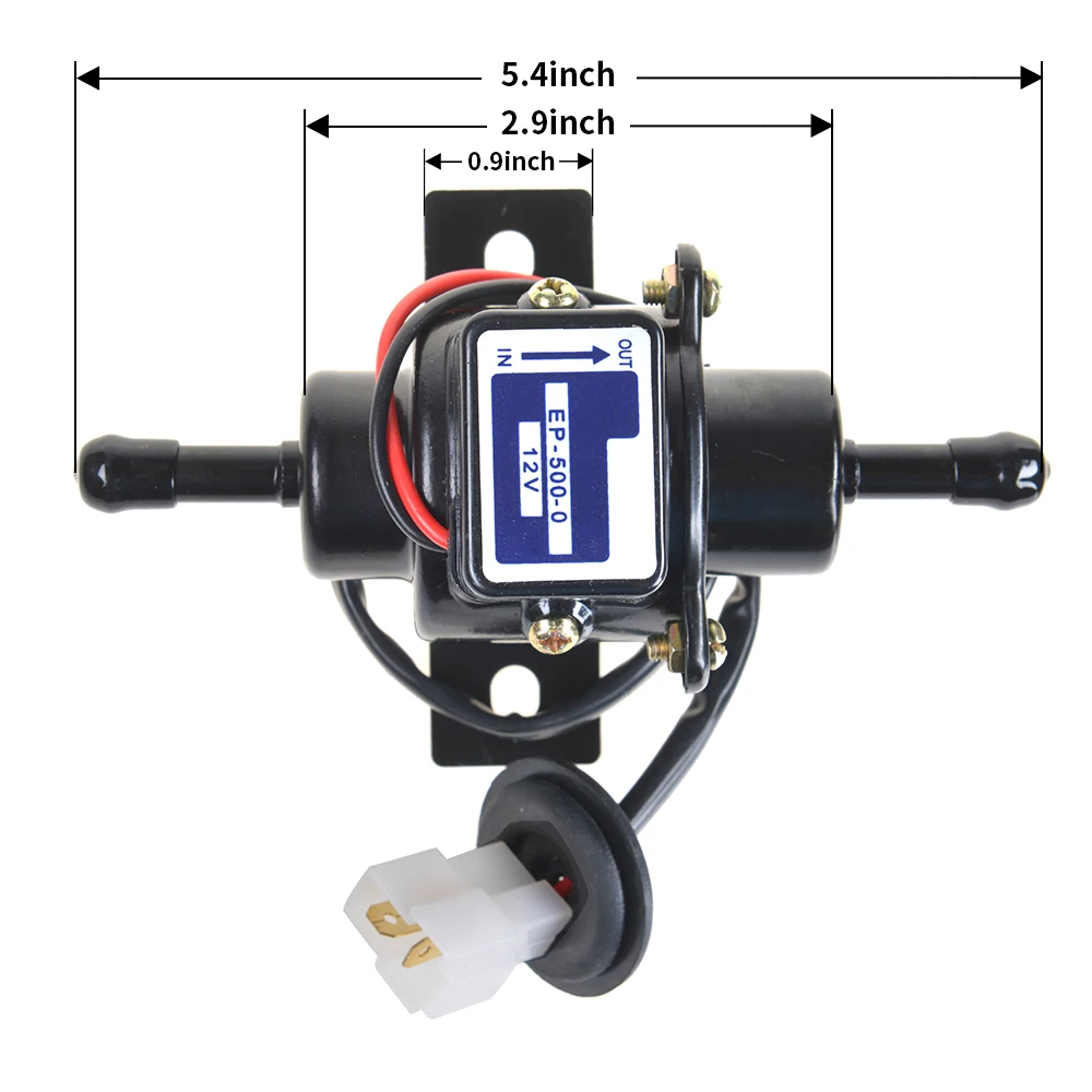 NIEUWE elektrische auto-brandstofpomp 12V diesel benzine benzine EP500-0 035000 -0460 12585-52030 1258552031   EP5000 FP-1010-G EP-500-0