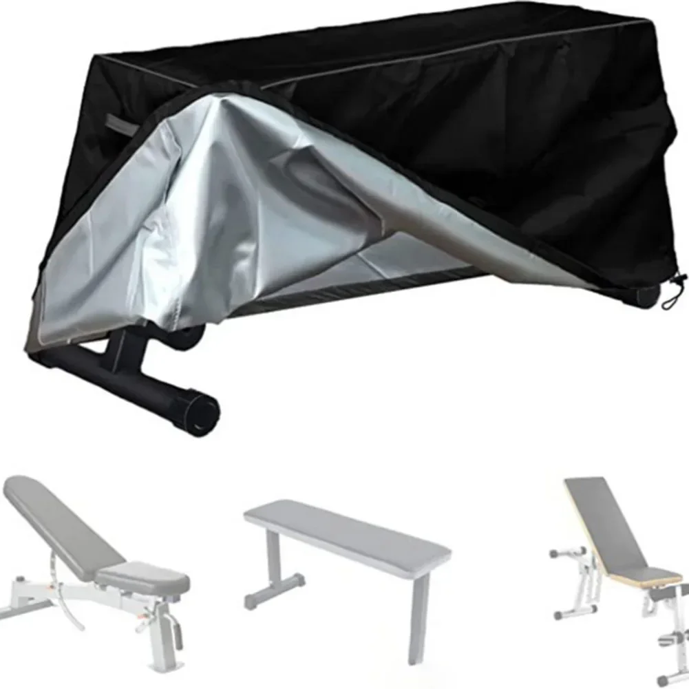 Weight Bench Cover Outdoor Dust Shield Sit-up Board Cover Fitness Bench Cover152×46×54cm For Gym Fitness Accessories