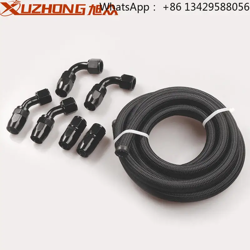 

Overseas Spot TF-1014 AN6 Stainless Steel Tubing 6 m 5 m 3 m Stainless Steel Braided Fuel Line Hose End Adapter Kit