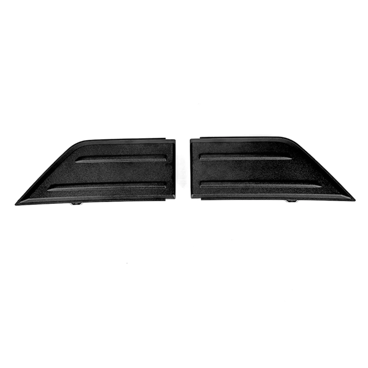 Front Bumper Guards Pads Inserts End Caps Cover Grill for Ford F150 2021-2023 ML3Z-17E810-AA ML3Z-17E811-AA 2PCS