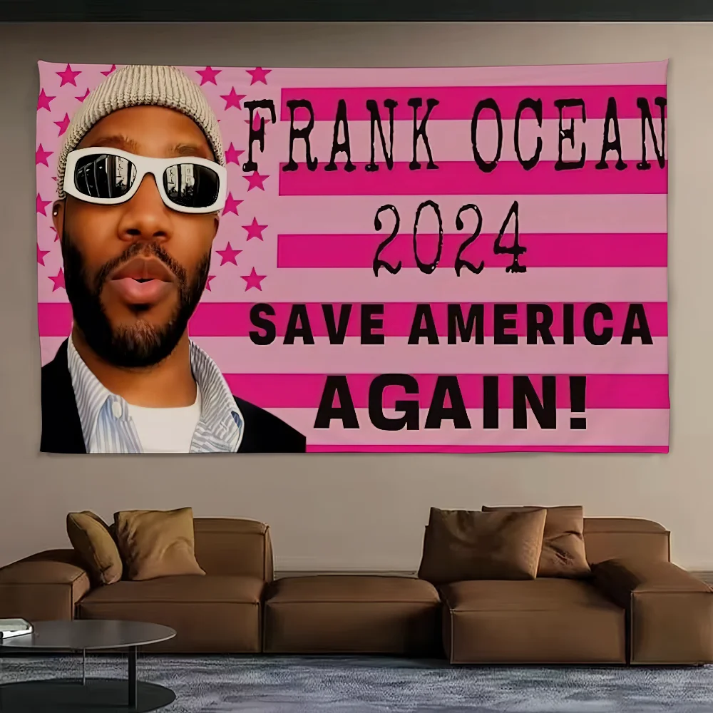 F-Frank O-Ocean Rapper flag For Picnic Party Camping Banner Outdoor Atmosphere Cloth