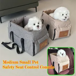 42X22X23 cm Sedile per gatti portatile Sedile per auto rialzato per bracciolo per cani per cani di piccola taglia Borsa da viaggio di sicurezza per trasportino per cani impermeabile