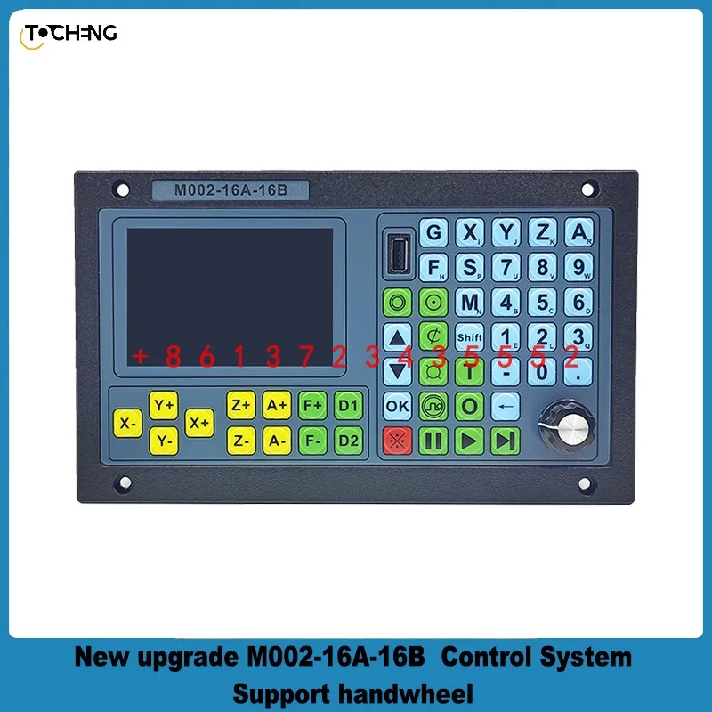 New CNC Controller M002-16A-16B Offline 50KHZ 4Axis Linkage Breakout Board Carving Engraving Machine Control System SMC4