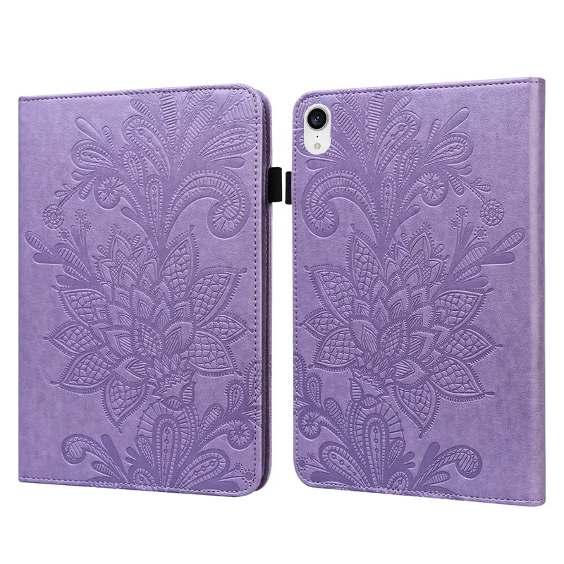 Tablet Cover For iPad Mini 6 2021 Case Coque 8.3 Embossed Flower Leather Wallet Flip Case For iPad Mini6 Mini 6 Cover Funda 2021