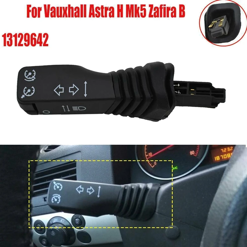 Cruise Control Turn Signal Combination Indicator Stalk Switch For Opel Vauxhall Astra H Mk5 Zafira B