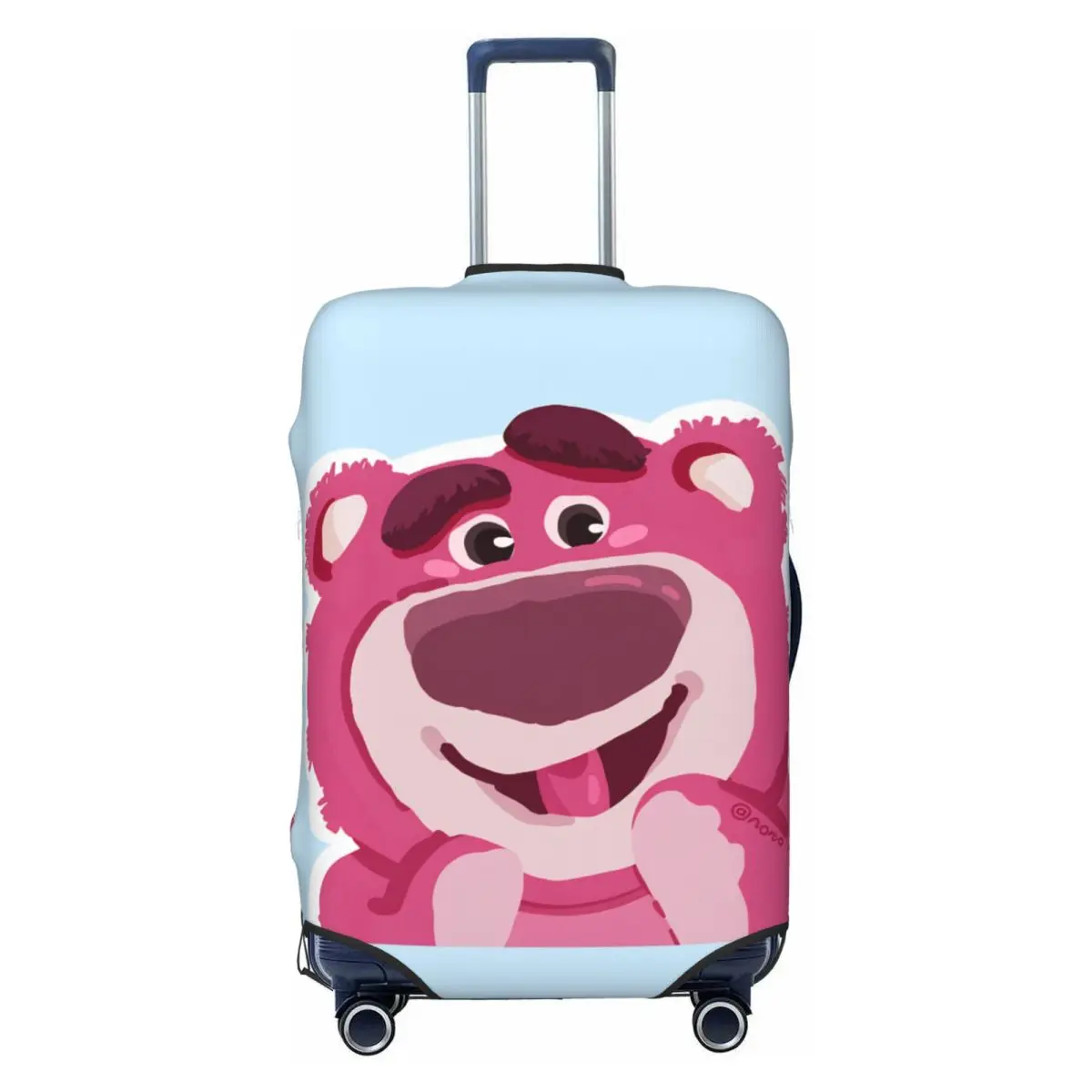 

Чехол для чемодана с милым медведем и клубникой, деловой полет, забавная защита для багажа