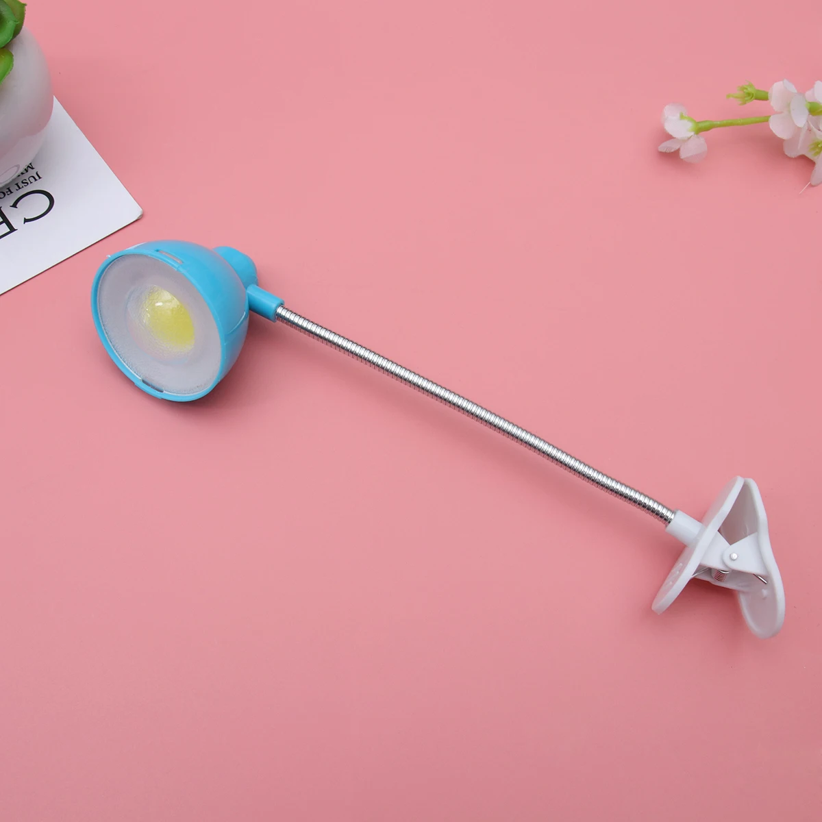 

Portable Reading Light Clip Desk Lamp Eye Protection Study Lamp for Kids Flexible Neck Led Book Light Warm Tip