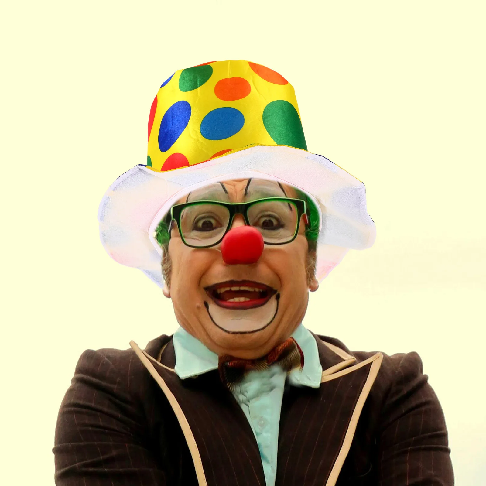 

Funny Festival For Adults Carnival Party Prop Holiday Clown Hat Party Clown Hat Decorative Costume Accessory