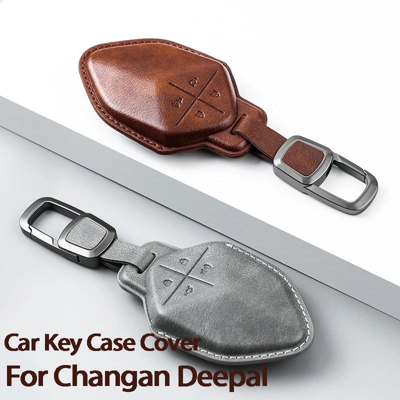 

Car Key Case Cover Shell Fob For Changan Deepal S7 S09 SL03 S07 S05 2023 2024 Key Remote Protector Keychain Holder Accessories