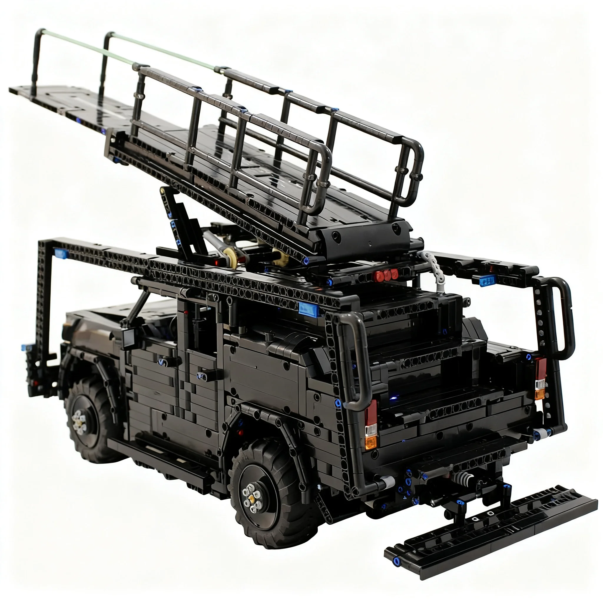 4186pcs MOC SWAT Vehicle Attack Platform Technical Model Building Blocks Construction Toy Christmas Gift Collection Creative 3D