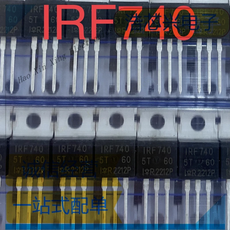 5pcs-20pcs IRF740 IRF740PBF TO-220 Nchannel 400V/10A MOSFET