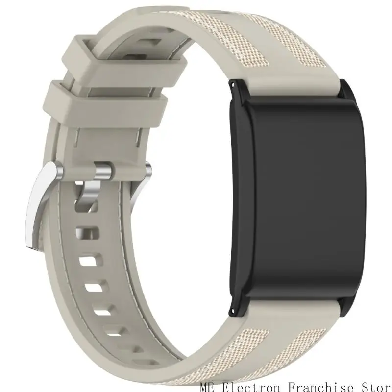 T5ea Silicone+Nylon Repollow Welp tapas compatíveis para o dispositivo fitness WHOOP Confortável e macio