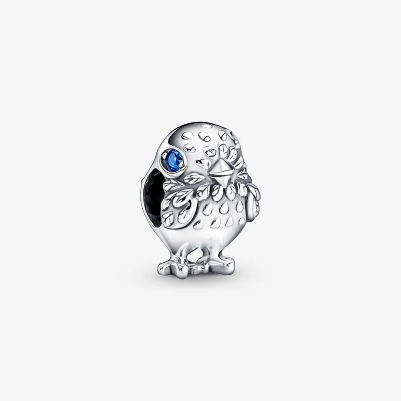 

2022 New Spring 925 Sterling Silver Sparkling Cute Chick Charm Beads Fits Original Pandora Bracelets Necklace Bangle