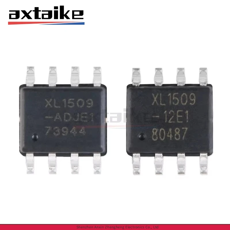 10PCS XL1509 3.3V 5V 12V ADJ XL1509-3.3E1 XL1509-5.0E1 XL1509-12E1 XL1509-ADJE1 SOP-8 SMD 2A 150KHz 40V Buck DC-DC Converter IC