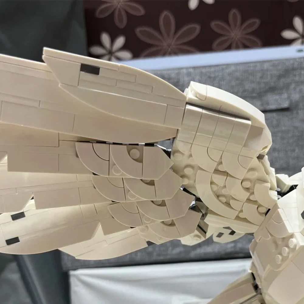 O coruja em pé no Book76391 Conjuntos de blocos de construção adequados para presentes de Natal não compatíveis com partículas Legoed, 3010 unidades