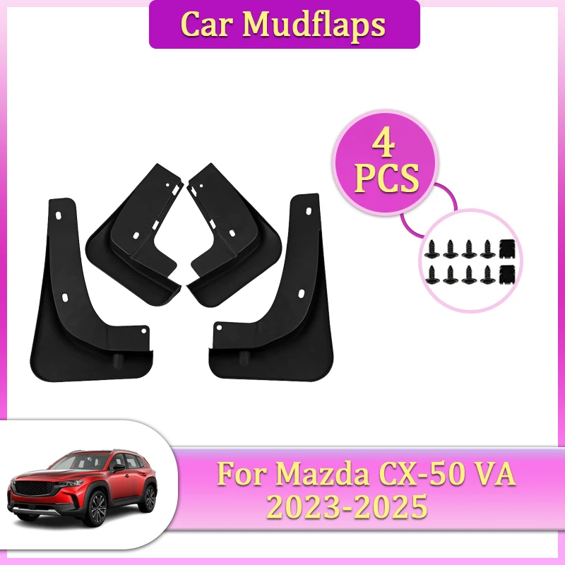 

Car Mudguards Parts For Mazda CX 50 VA 2023~2025 Car Mudflaps Tool Splash Proof Fender Car Flare Cover Guard Auto Mud Accessorie