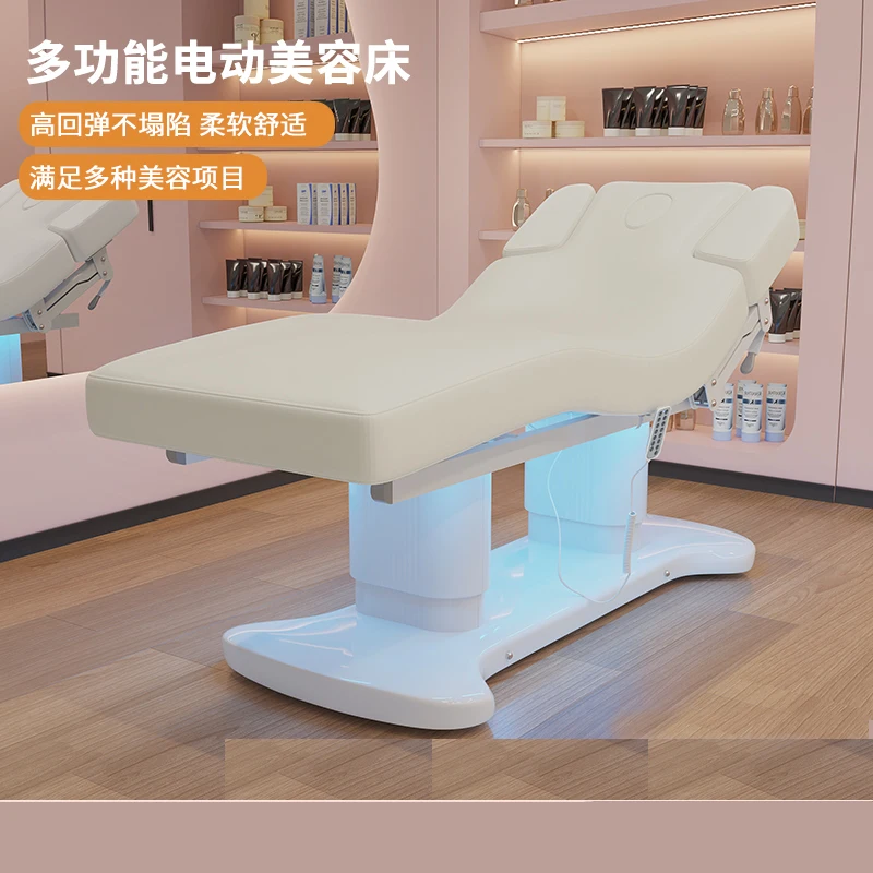 

Electric Beauty Bed Eyelash Bed Salon Furniture Salon Massage Bed Color Fabric Can Be Customized