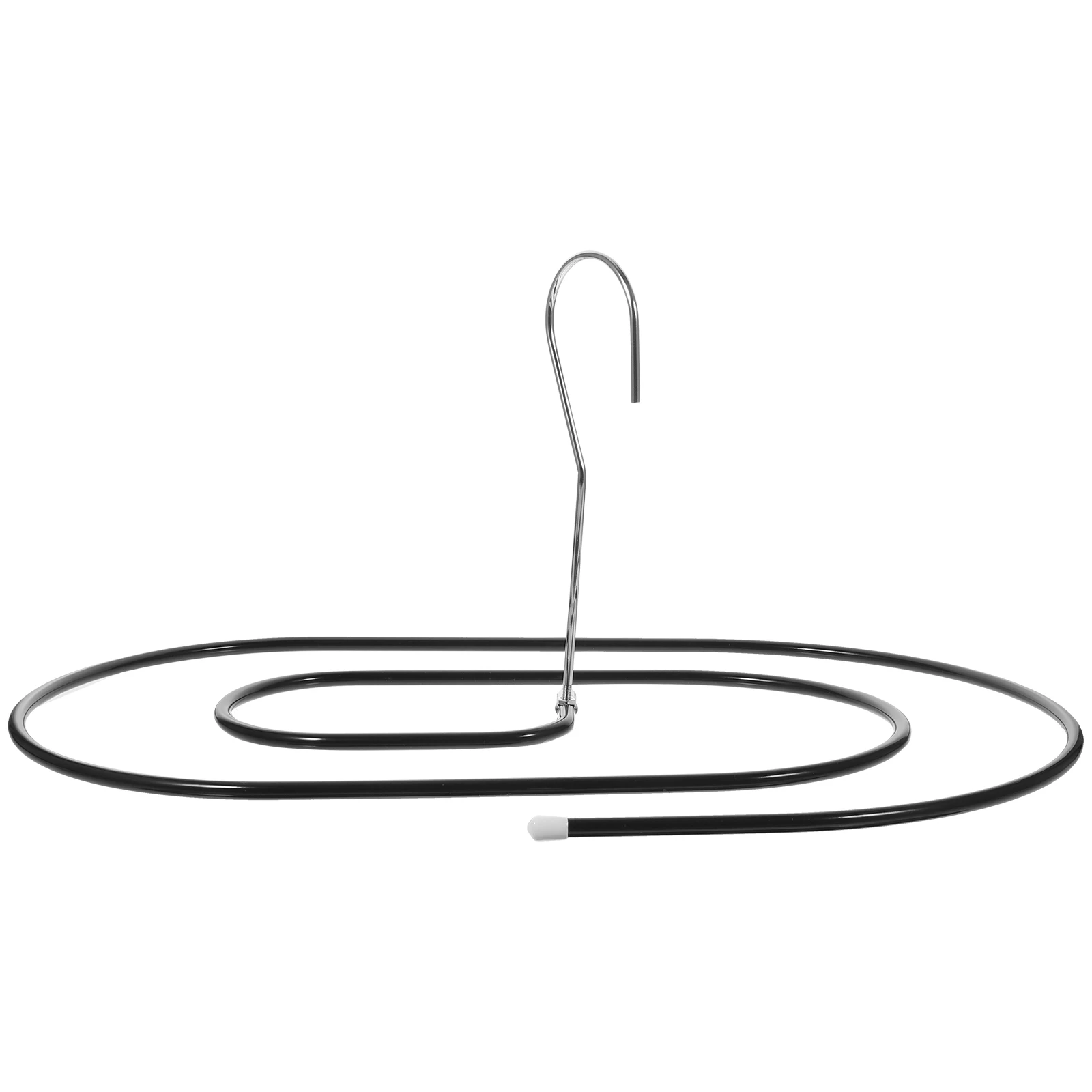 

Spiral Hanger Quilt Rack Steel Heavy Duty Balcony Clothes Drying Rotatable Bed Sheet Blanket Laundry Home Use Black