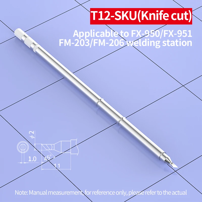 O ferro de solda integrado derruba jogos, núcleo do aquecimento, T12-D16, D32, KF KU, Hakko Fx951, ferramentas da soldadura, DIY, T12