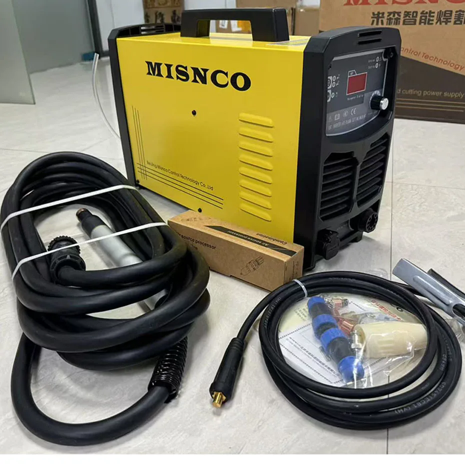 CUT-60AL (LF) سلسلة CUT-60B من الدرجة الصناعية 100% دورة عمل 220 فولت/380v60amp آلة قطع البلازما + شعلة LF 10 متر