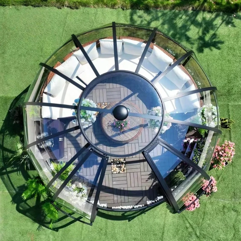 Outdoor Star View Dome House Customized Movable Prefab Starry Sky Room Popular Living Space for Backyard Leisure Glamping