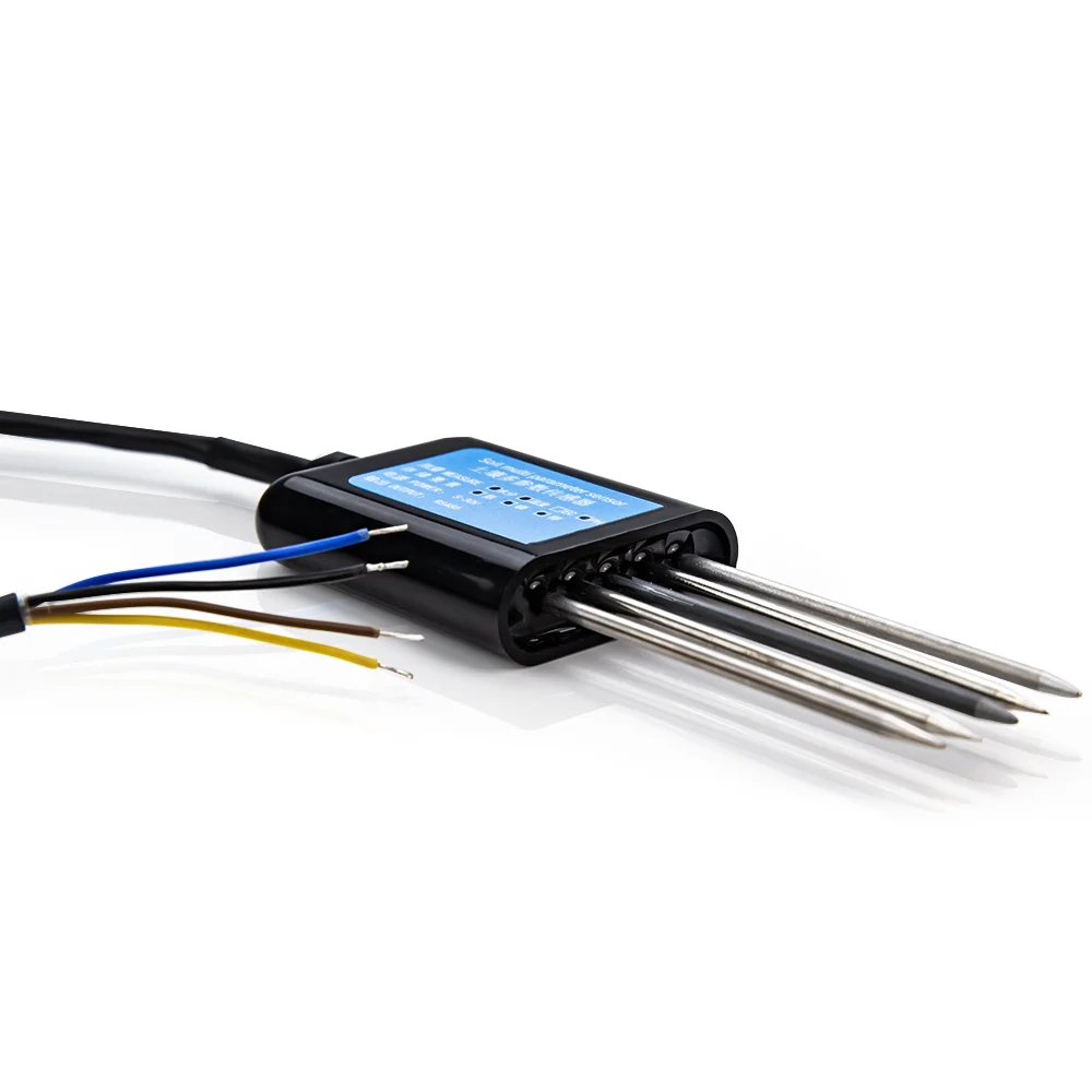 NEW RS485 five-pin soil sensor PH EC Temperature Nitrogen phosphorus and potassium agriculture measure soil comprehensive sensor