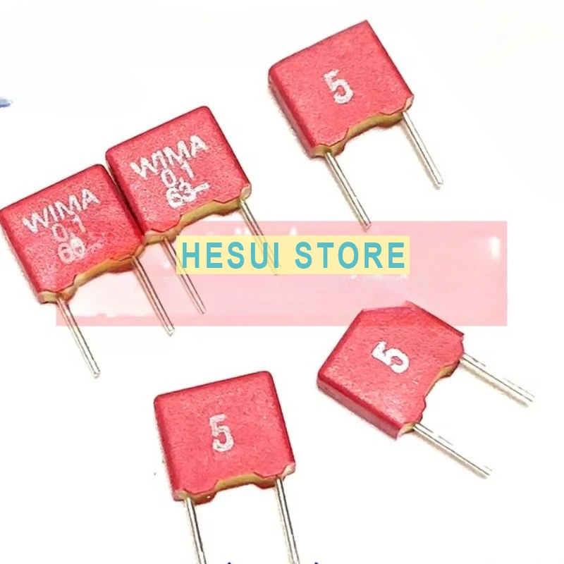 

Weimar capacitor 63v100V0.1UF 104 correction tile monolithic, audio capacitor 50V0.1UF electrolysis
