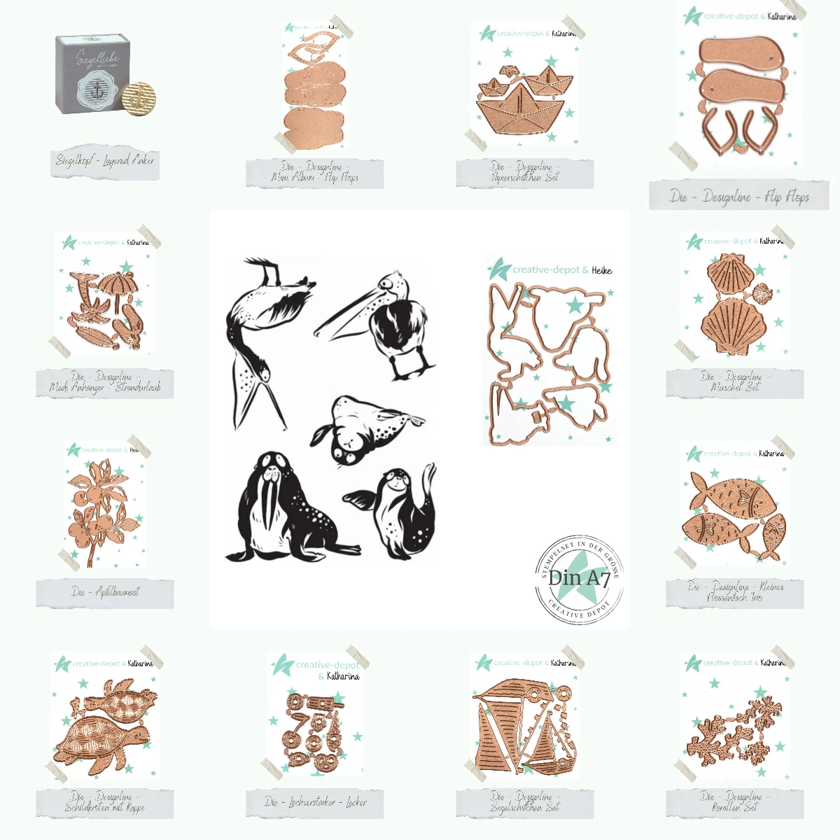 Pelican Stamps 2025 New Metal Cutting Dies For DIY Scrapbooking Crafts Maker Photo Album Template Handmade Decoration