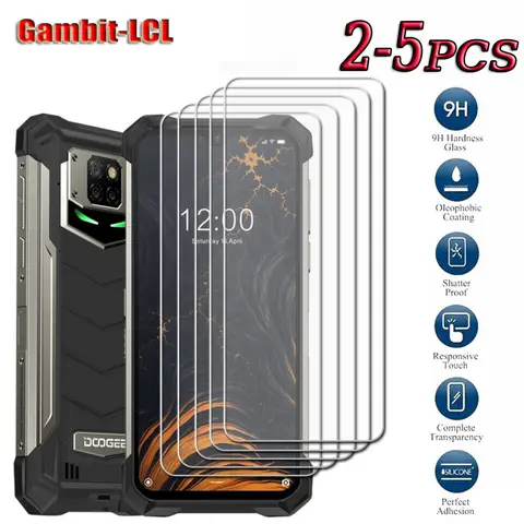2-5PCS 9H HD Tempered Glass For Doogee S88 Pro 6.3" DoogeeS88Pro S88Pro S88Plus DoogeeS88 Plus Screen Protective Cover Film